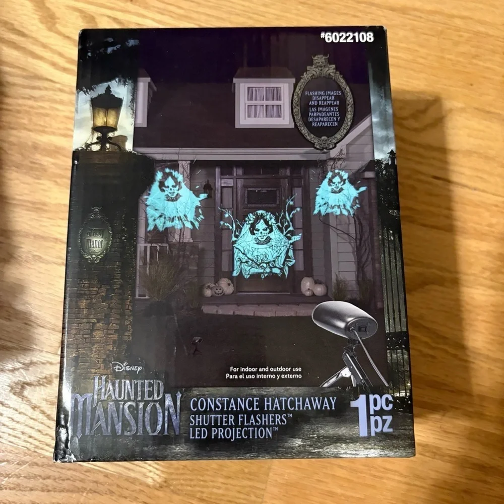Disney Haunted Mansion LED Projection Constance Hatchaway Halloween NEW Light